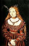 CRANACH, Lucas the Elder portrait of sybilla of cleves oil painting picture wholesale